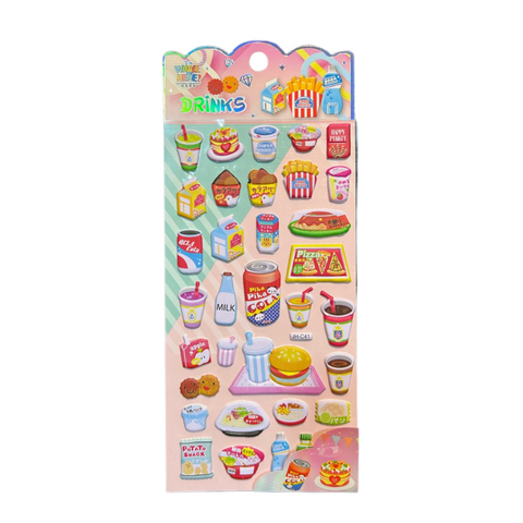 Stickers Comida - 1 Set