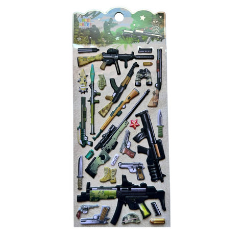 Stickers Armas - 1 Set